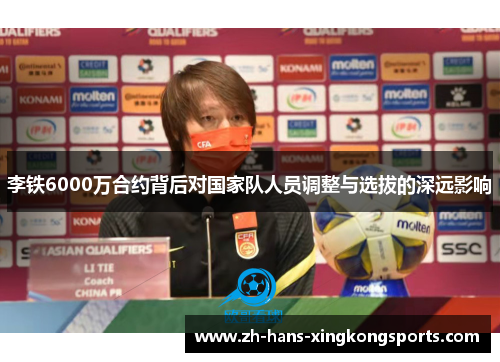 李铁6000万合约背后对国家队人员调整与选拔的深远影响